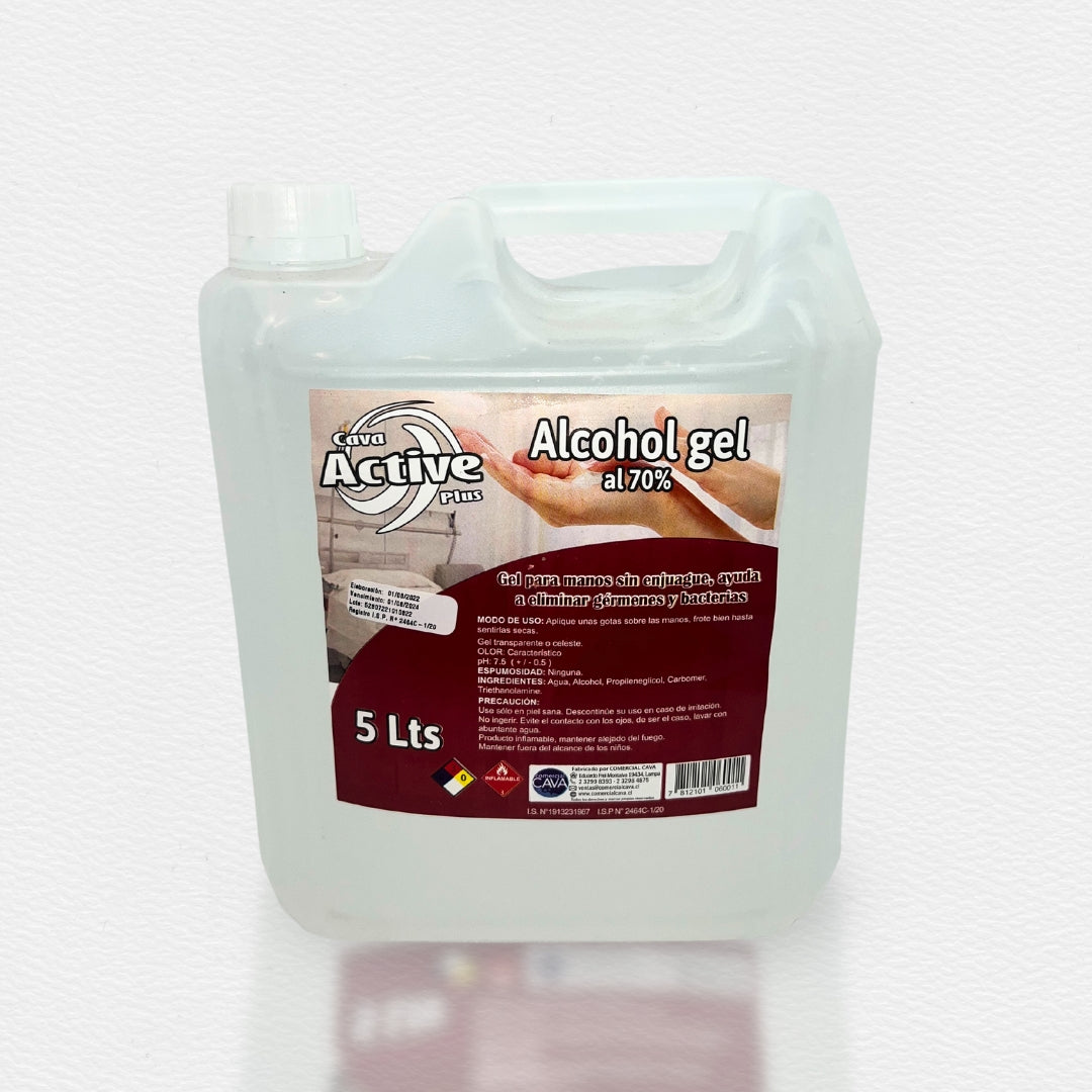 Alcohol gel cava 5 lt